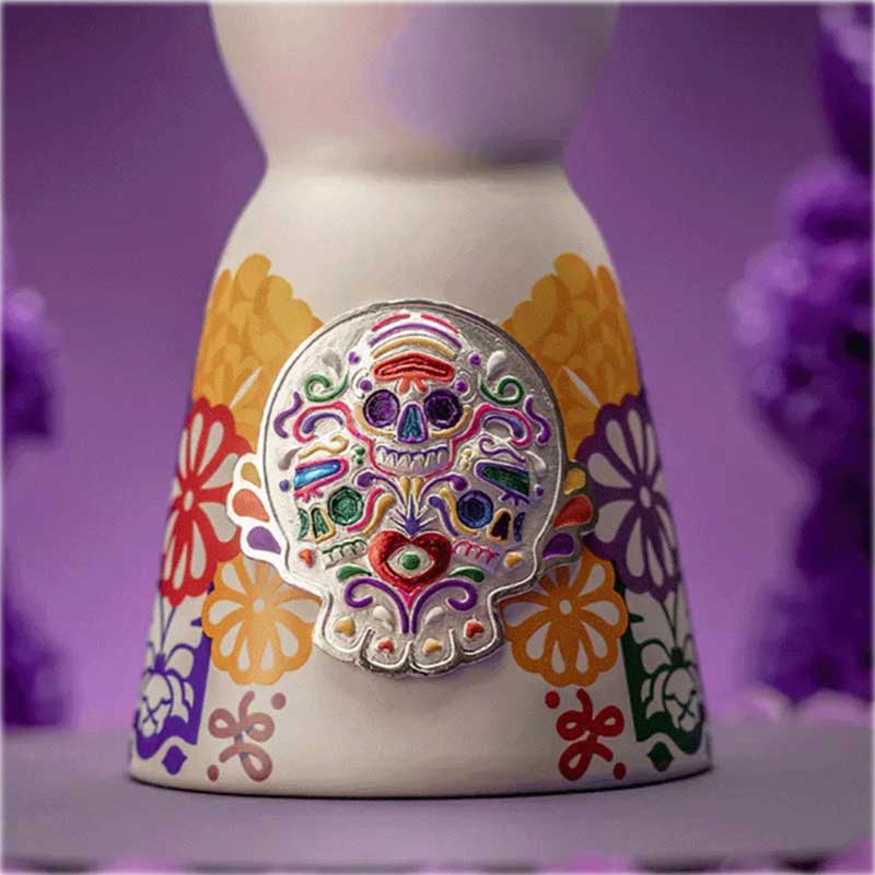 Clase Azul Dia De Muertos 2022 Limited Edition Anejo Tequila 1L - Image 4