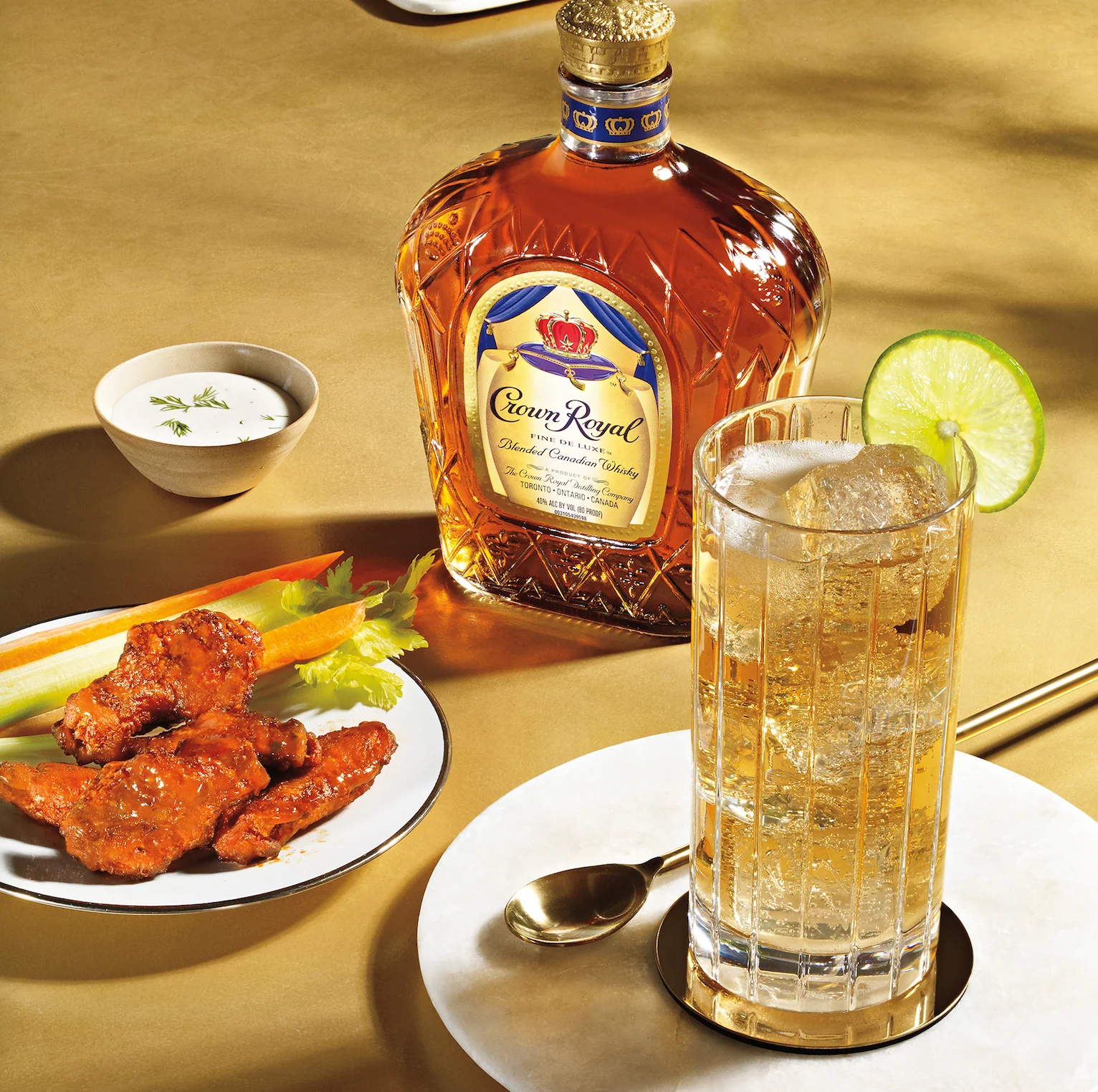 Crown Royal Blended Canadian Whiskey 750ml - Image 3