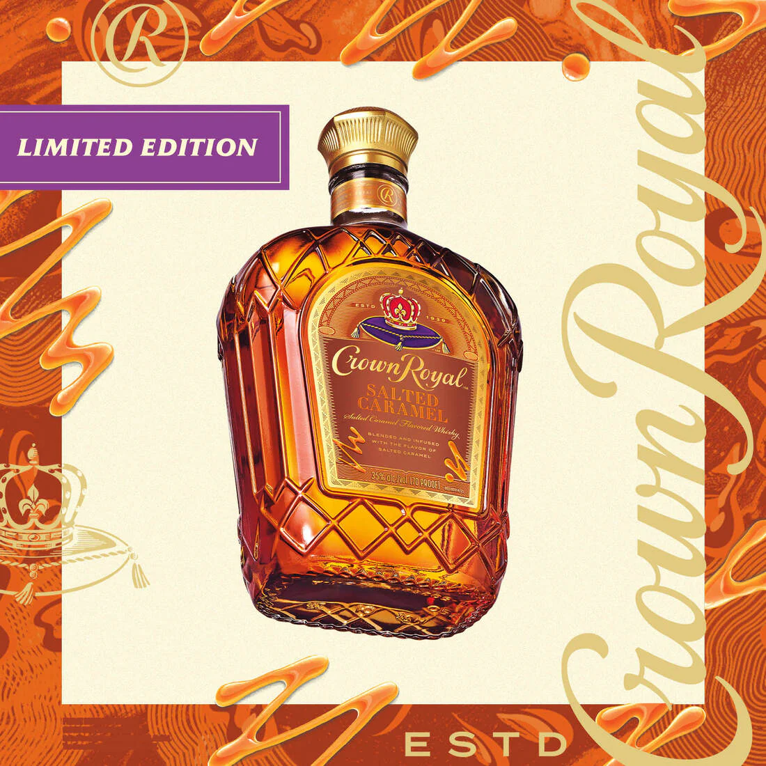 Crown Royal Salted Caramel 750ml - Image 2