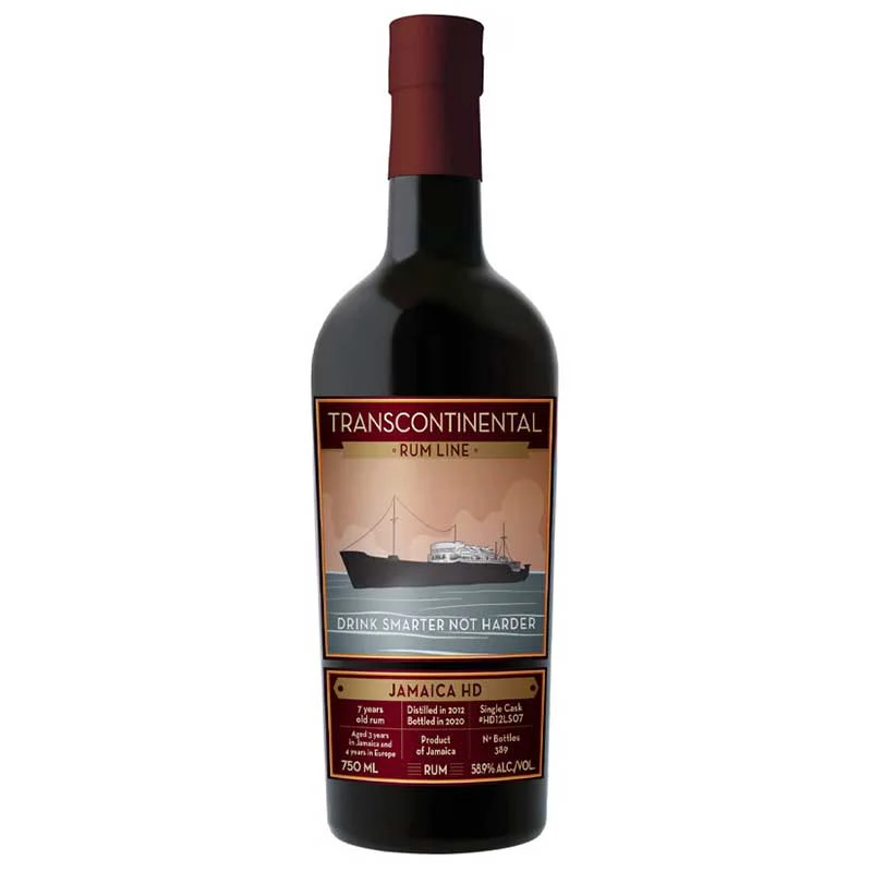 Transcontinental Single Cask Series Rum 750ml