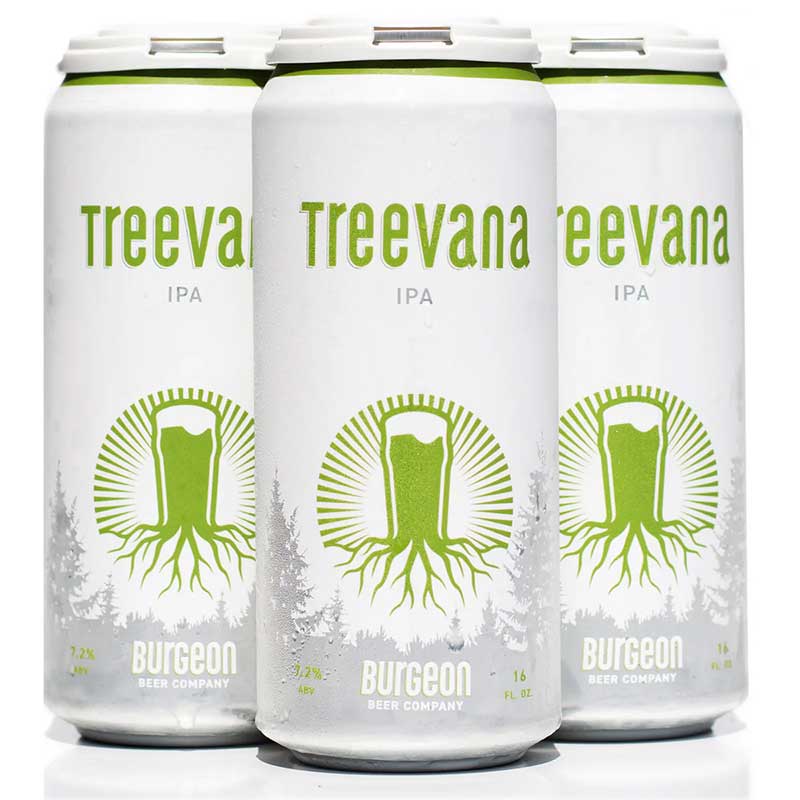 Burgeon Treevana IPA 4pk 16oz/Cans