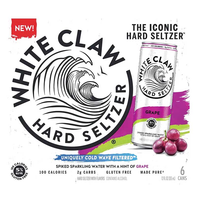 White Claw Grape 6pk